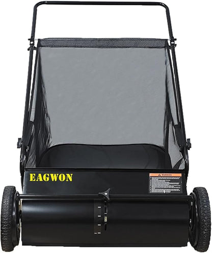 Push Lawn Sweeper, 26-Inch Width, 7 Cu. Ft