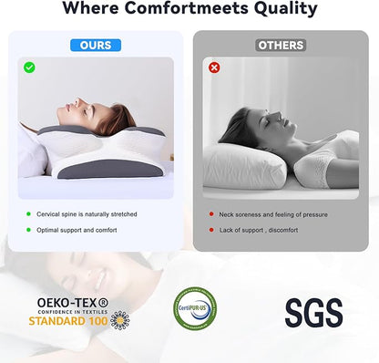 Cervical Cooling Ergonomic Pillow