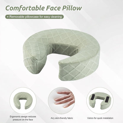Adjustable Massage Headrest for Bed