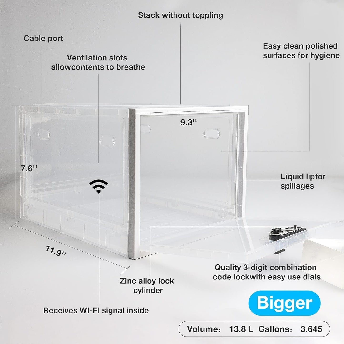 Large Storage Lock Box