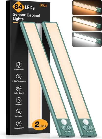 Rechargeable 10.2inch Under Cabinet Lighting