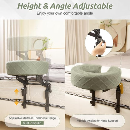 Adjustable Massage Headrest for Bed