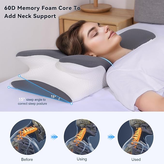 Cervical Cooling Ergonomic Pillow