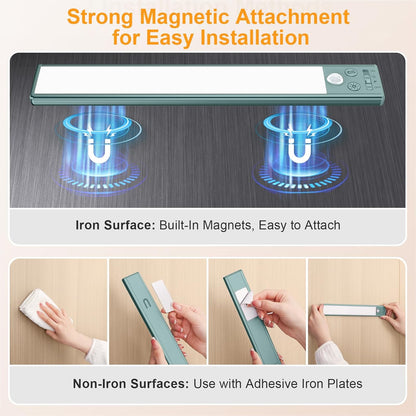 Rechargeable 10.2inch Under Cabinet Lighting