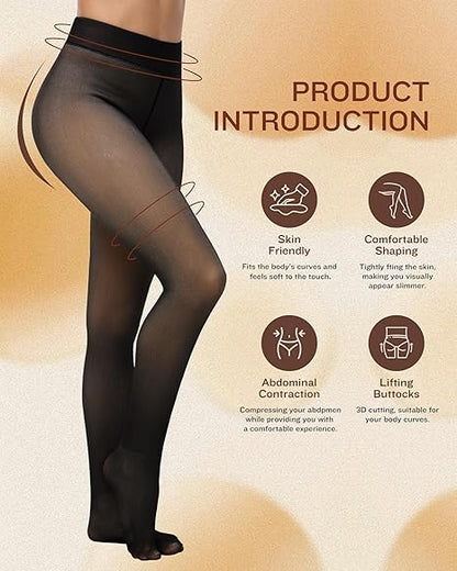 Women's Fleece Lined Tights Leggings