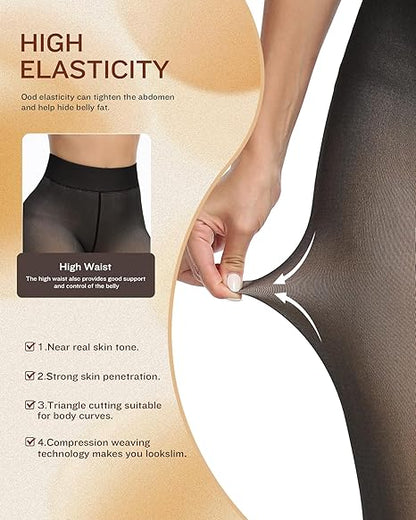 Women's Fleece Lined Tights Leggings