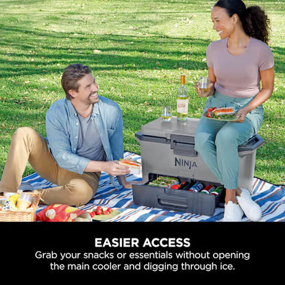 FrostVault 50QT/47L Hard Cooler - Slate Grey