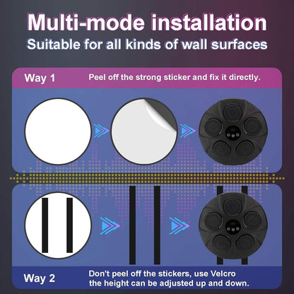 Bluetooth Music Boxing Machine with Boxing Gloves