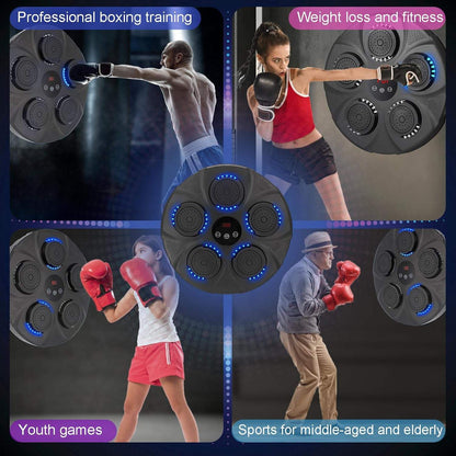 Bluetooth Music Boxing Machine with Boxing Gloves