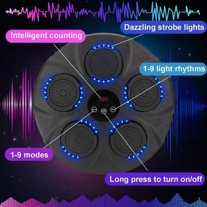 Bluetooth Music Boxing Machine with Boxing Gloves