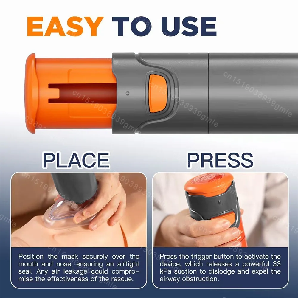 Auto First Aid Choking Rescue Device