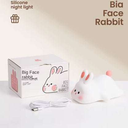 Cute Rabbit Silicone Night Touch Light