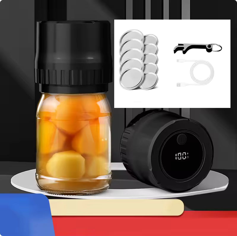 5W Lithium Battery Semi-automatic Mason Can Sealer