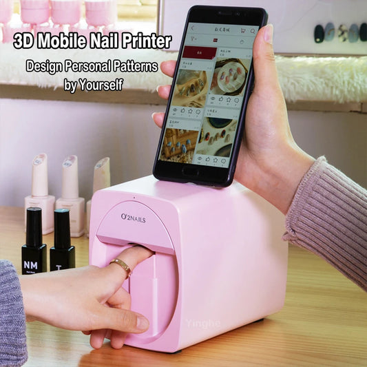 Smart Nail Printer DIY Color Printing Machine with App